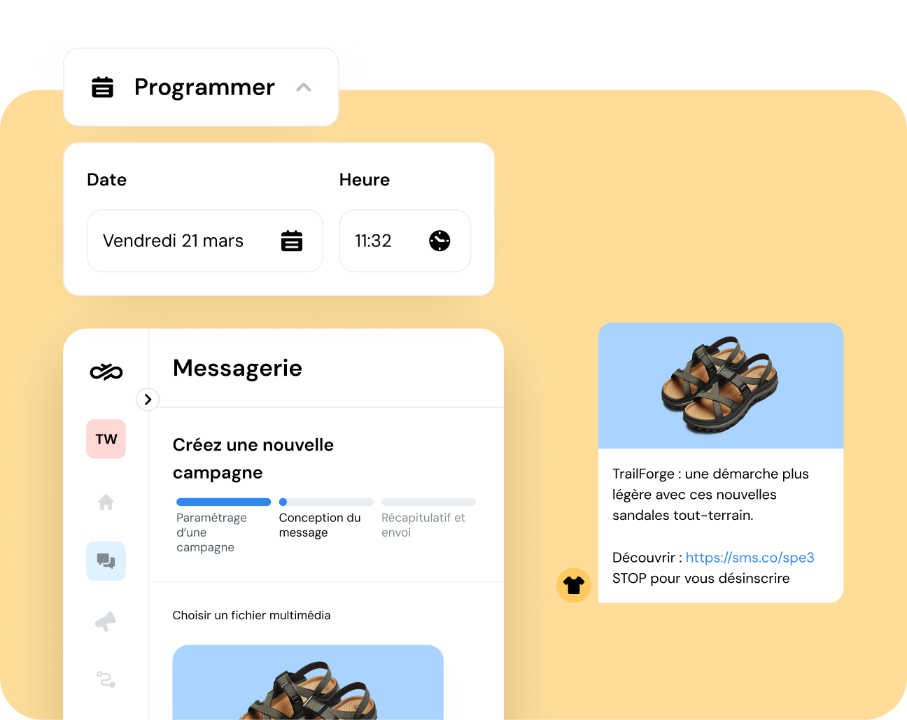 Image pour Envoyez vos messages et engagez votre audience comme vous le souhaitez