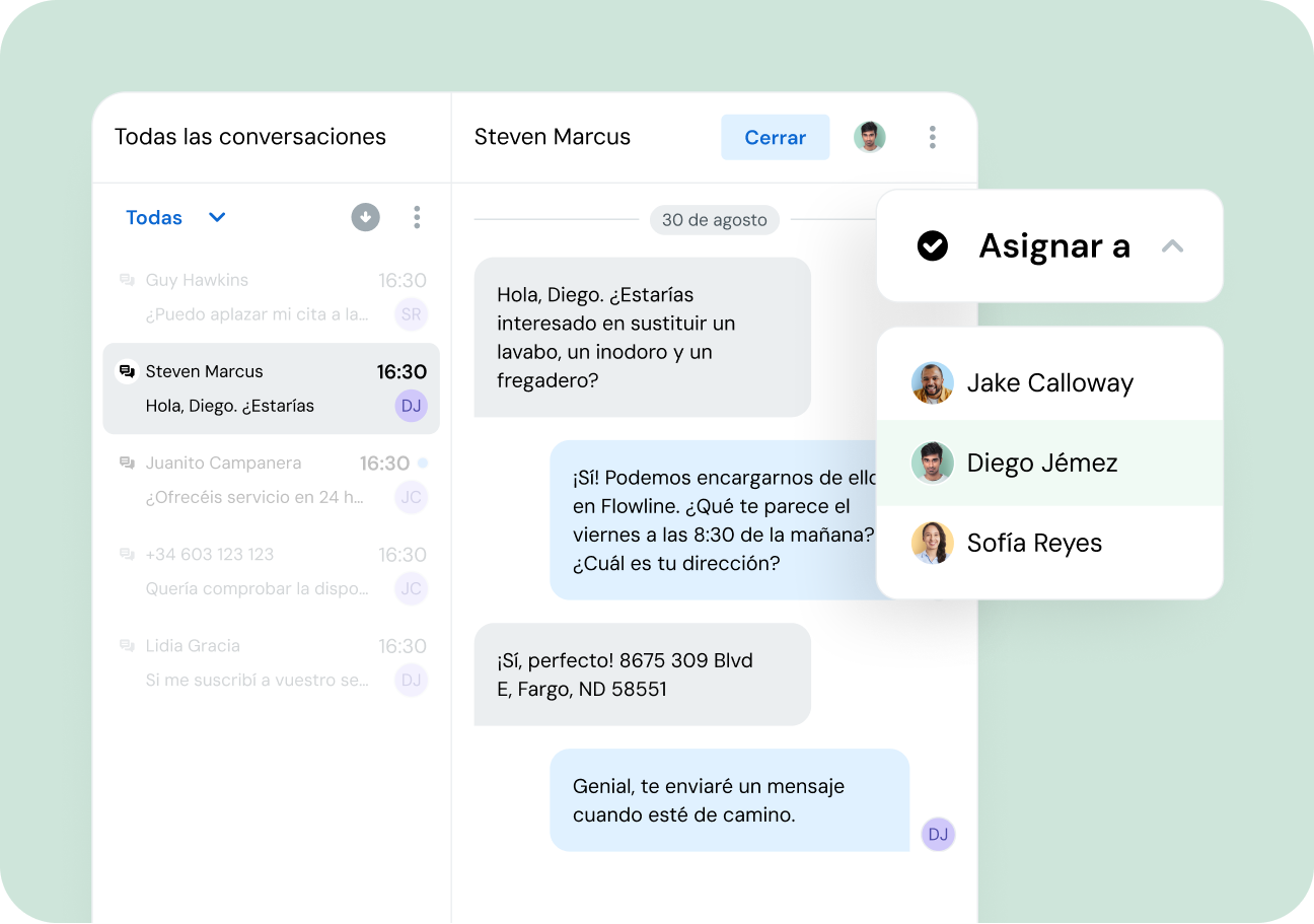 Imagen para Mensajes de texto bidireccionales con Sinch Engage