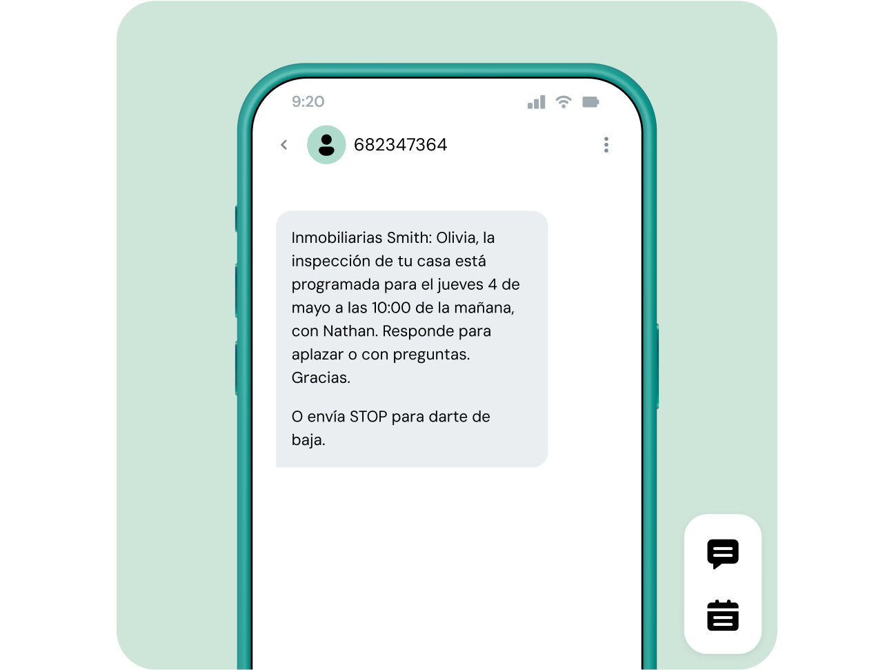 Imagen para Enviar mensajes de texto inmobiliarios es fácil con Sinch Engage