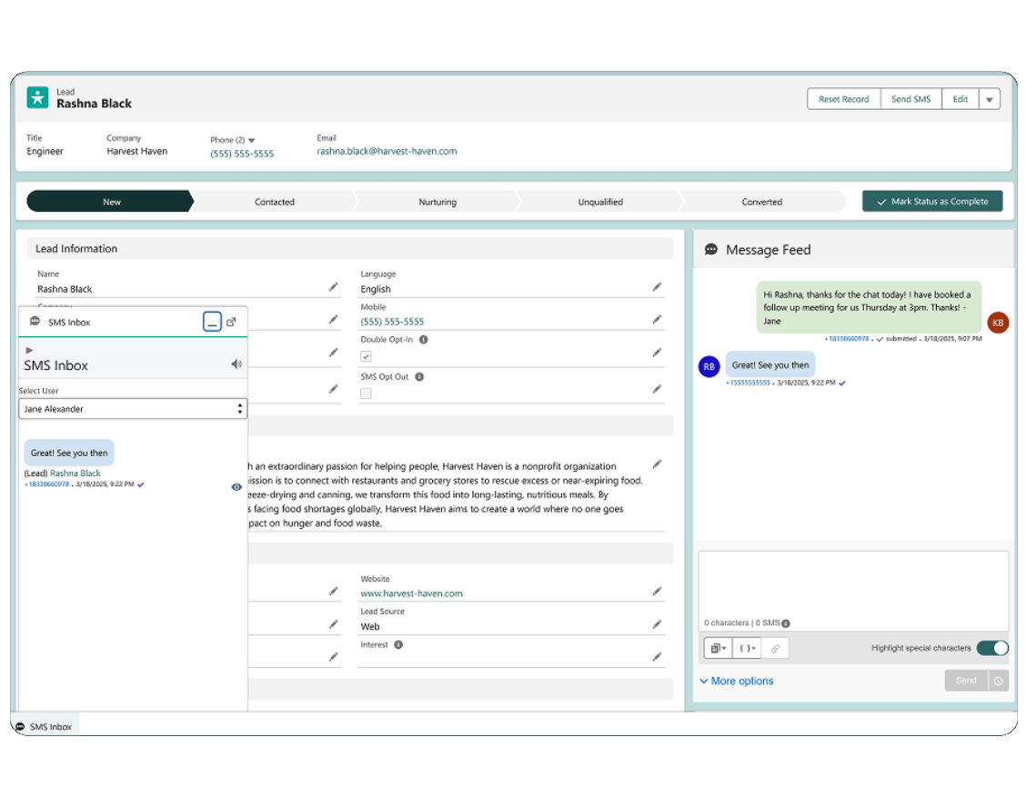 Image for AI-powered, interactive SMS and MMS messaging 