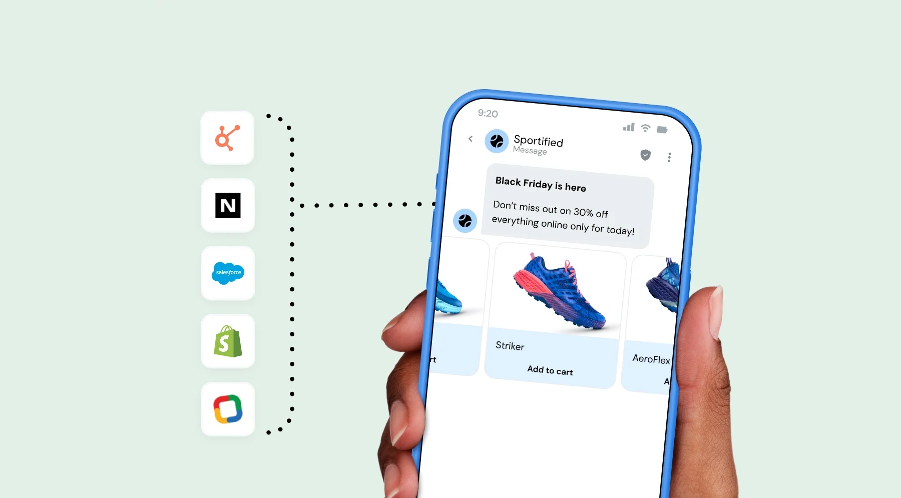 Image for Black Friday SMS templates: 11+ ready-to-use text examples, tips, and timing