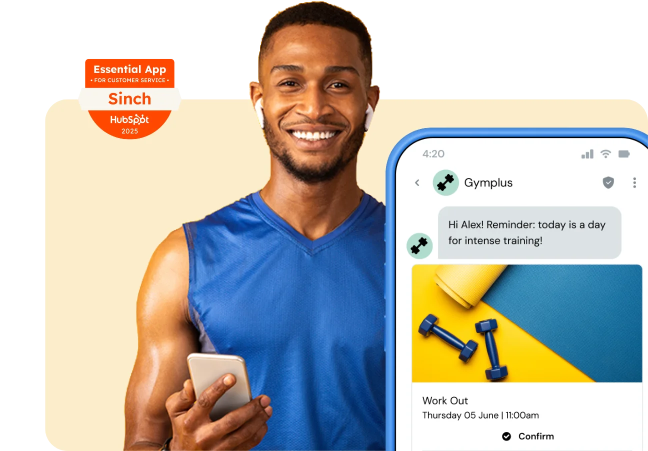 Image for From fitness to fintech, teams rely on Sinch Engage