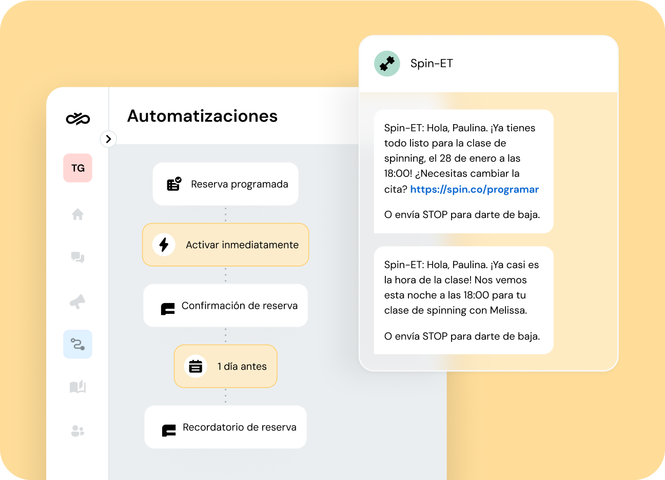 Image for Haz crecer tu negocio de fitness con mensajes de texto personalizados
