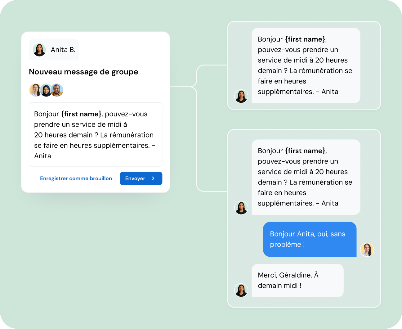 Image pour La messagerie SMS qui délivre
