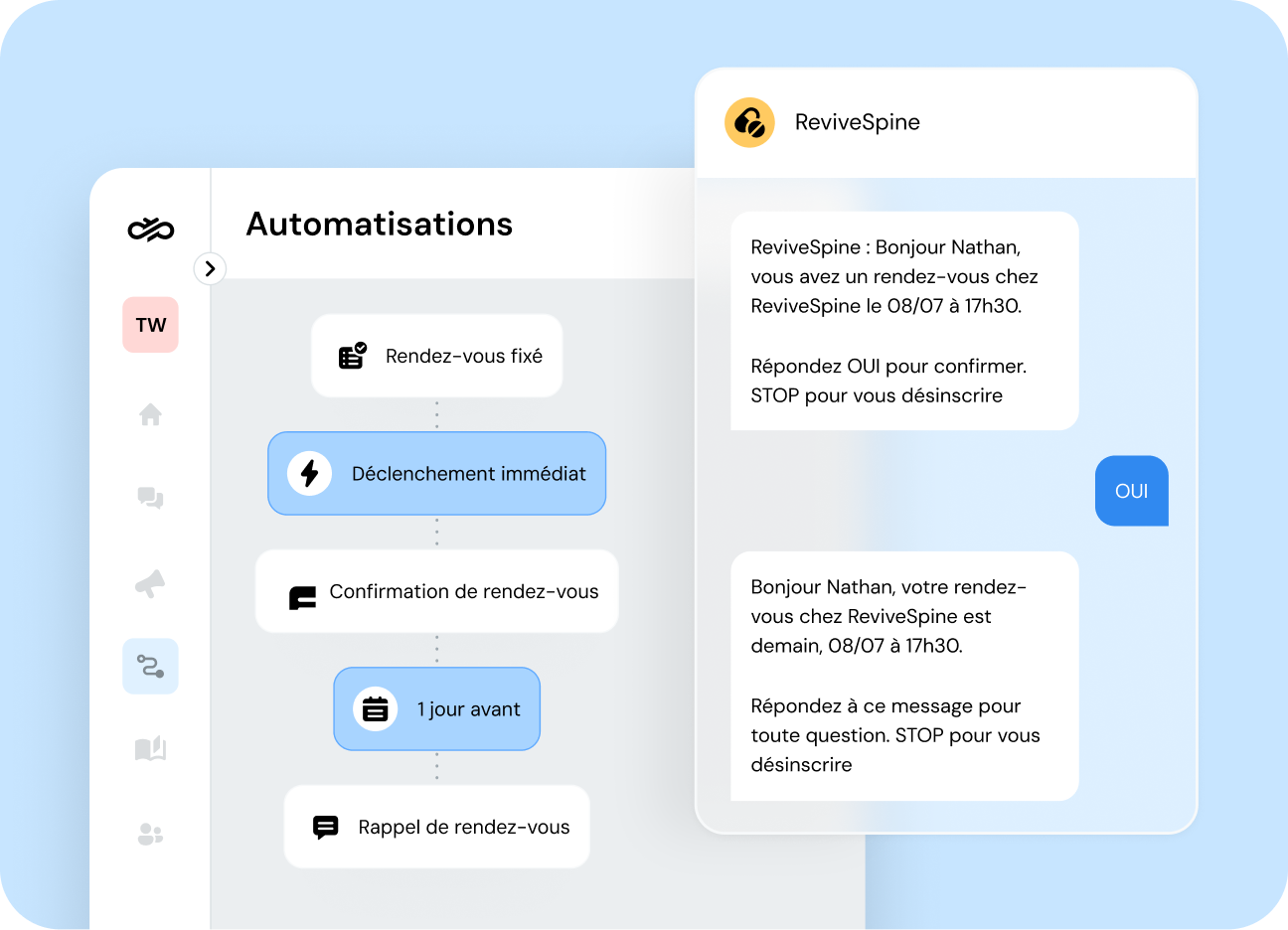 Imagen para Disfruta de funciones integradas para cada parte de tu estrategia de SMS