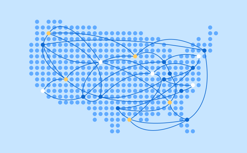 Image for Owned and operated global network