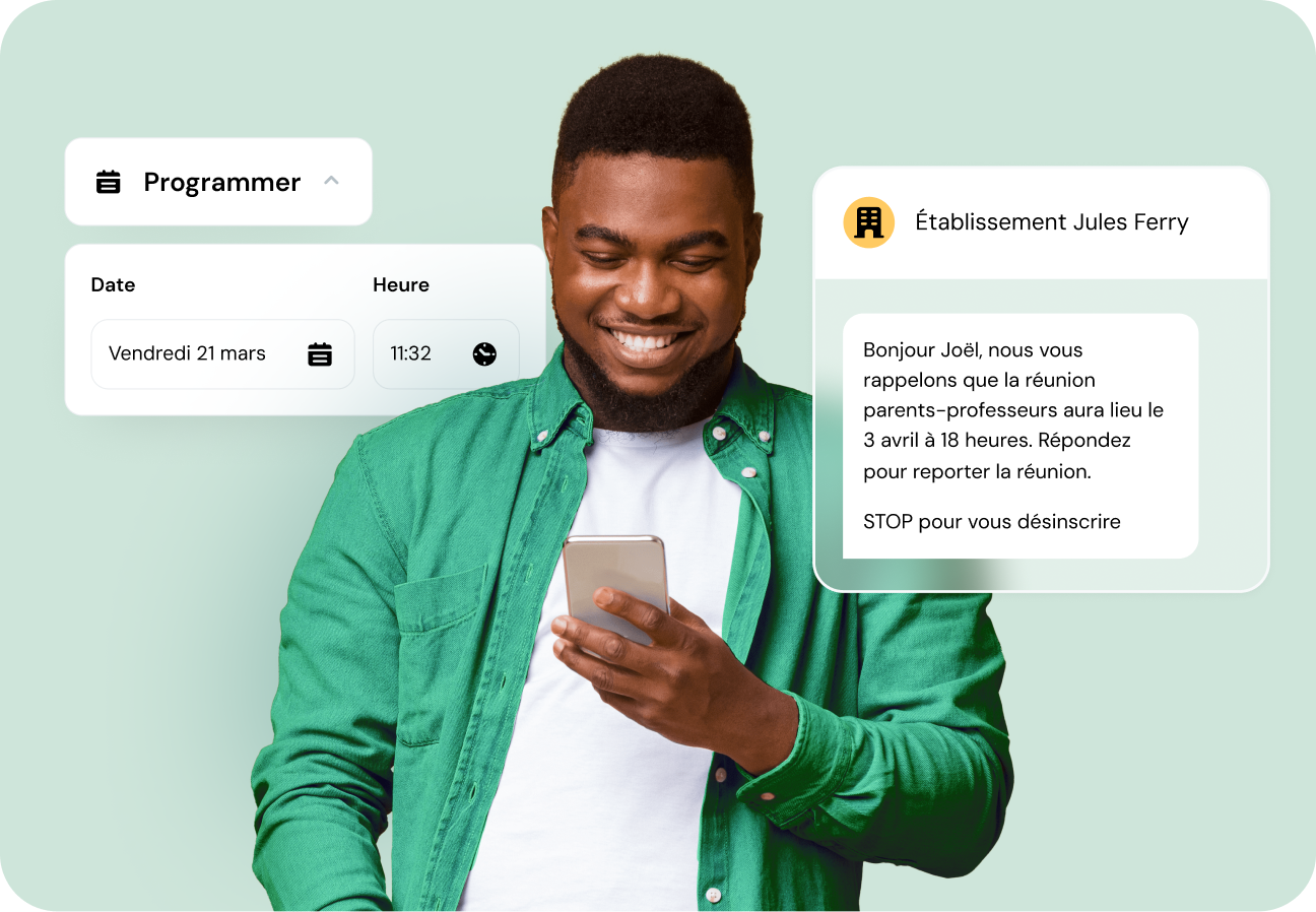 Image for Envoyez des alertes par SMS à des milliers de personnes instantanément