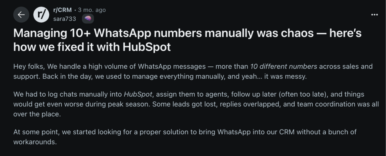 How to use WhatsApp in HubSpot: A WhatsApp marketing guide