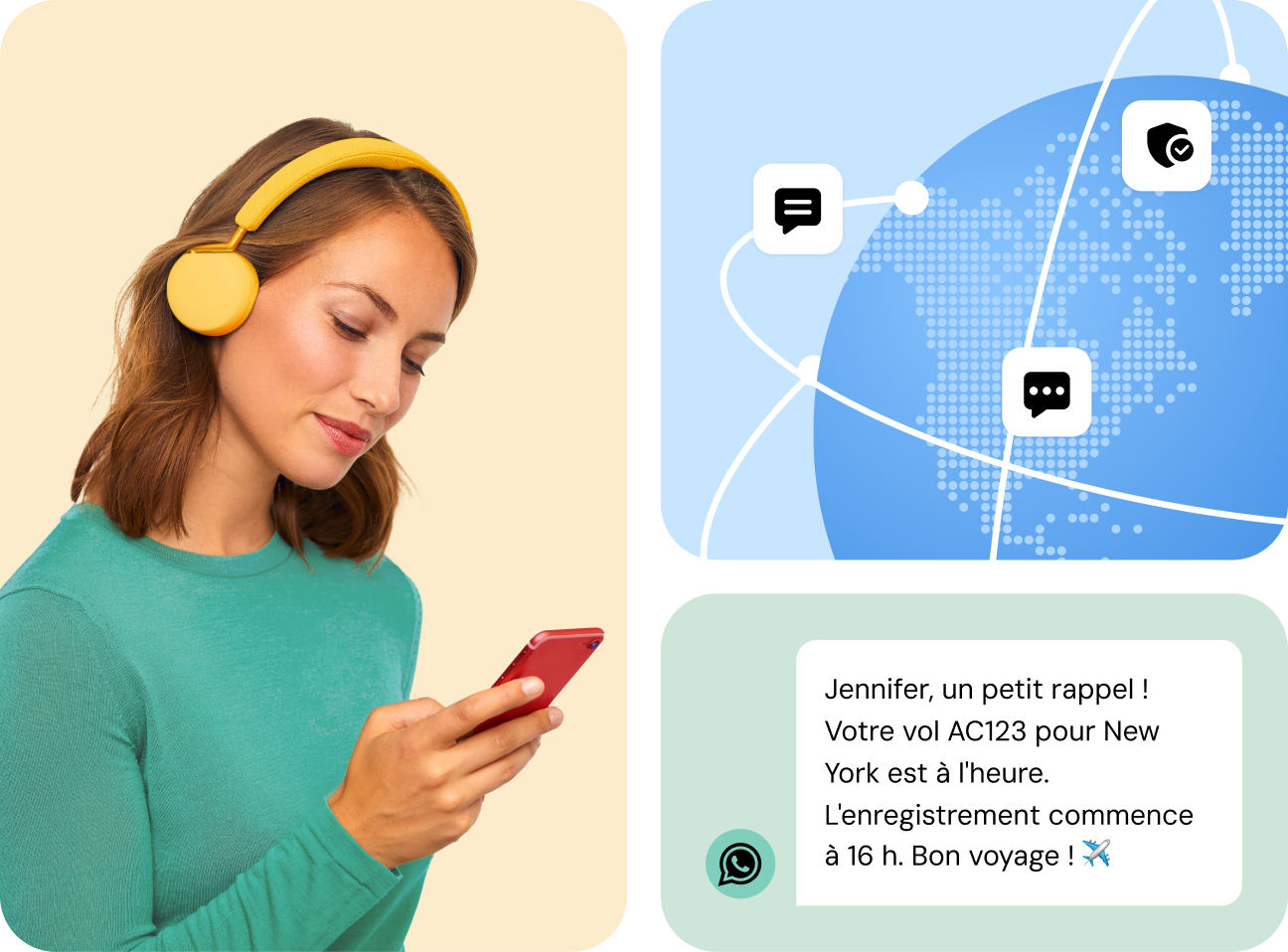 Image pour Pourquoi choisir Sinch Engage pour vos messages