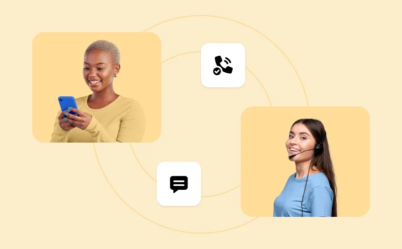 Image for Bring messaging & call completion services together.