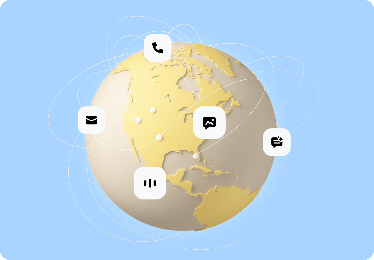 Image for Global reach with guaranteed SLAs 