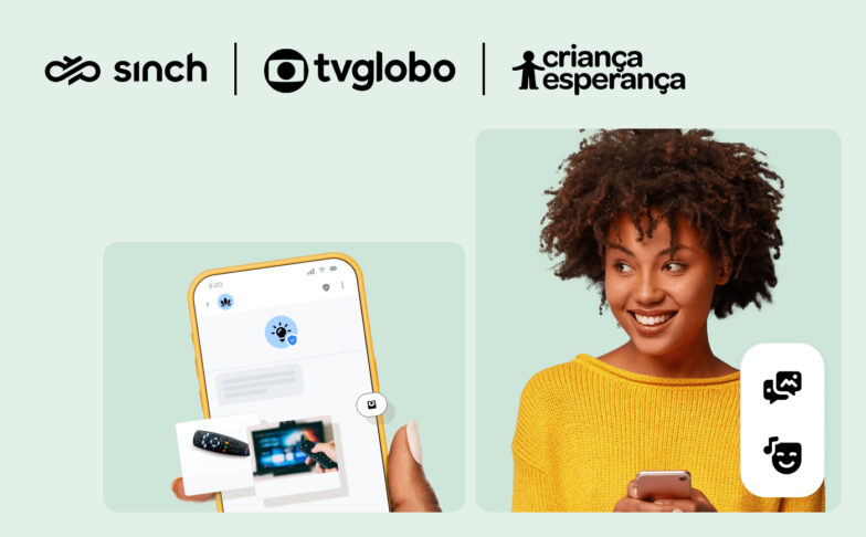 Imagem para RCS conversacional: como a Sinch e a Globo revolucionaram a interação com doadores para o Criança Esperança 2025