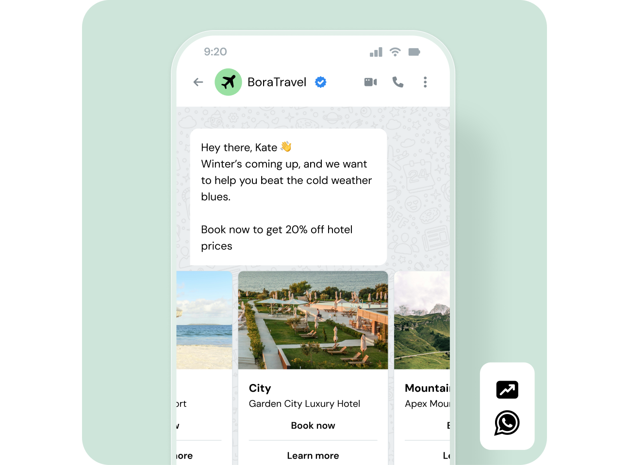 Image for Reach customers on the world's most popular messaging app