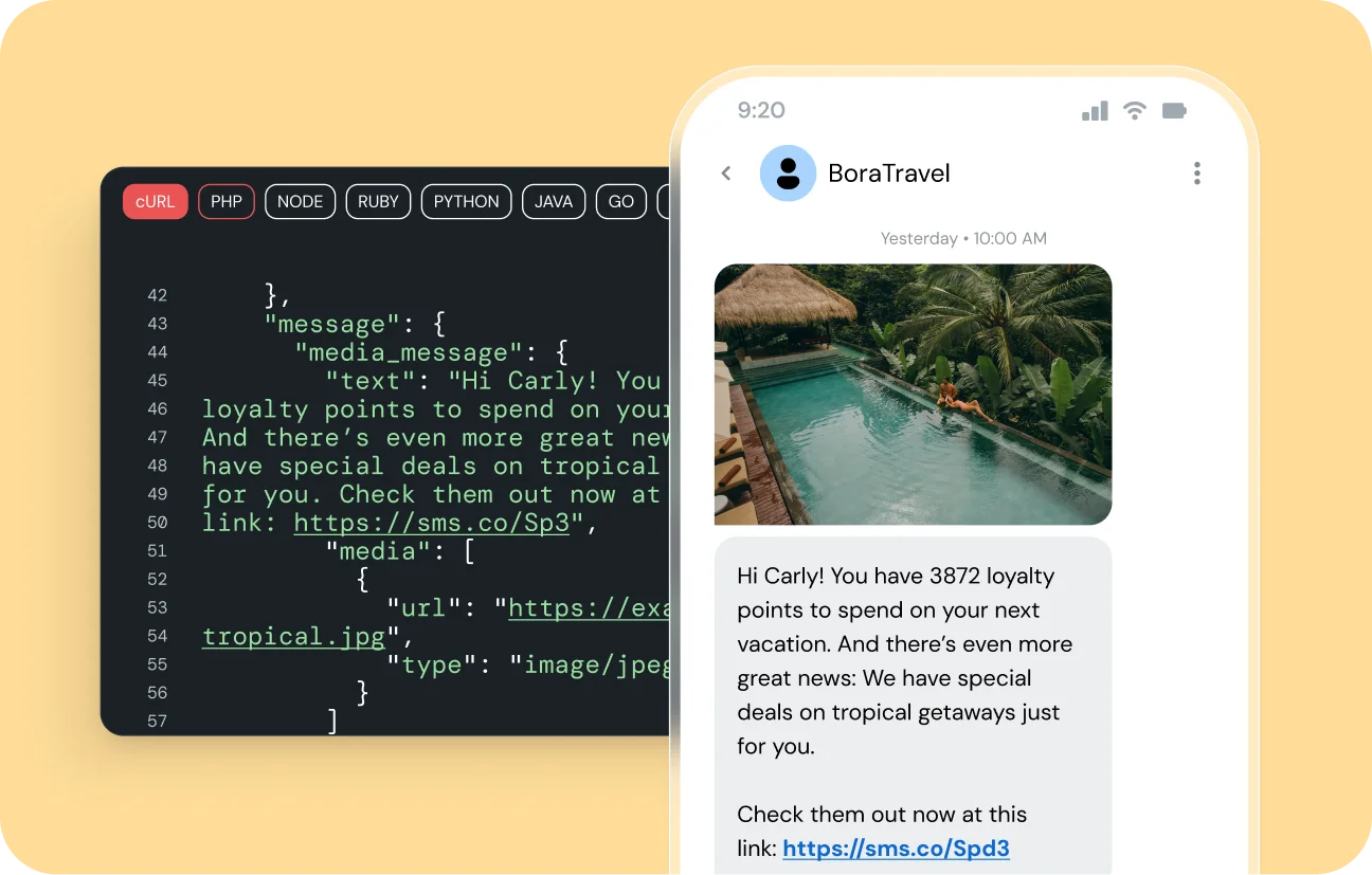 Image for Da vida a las conversaciones con una API para MMS