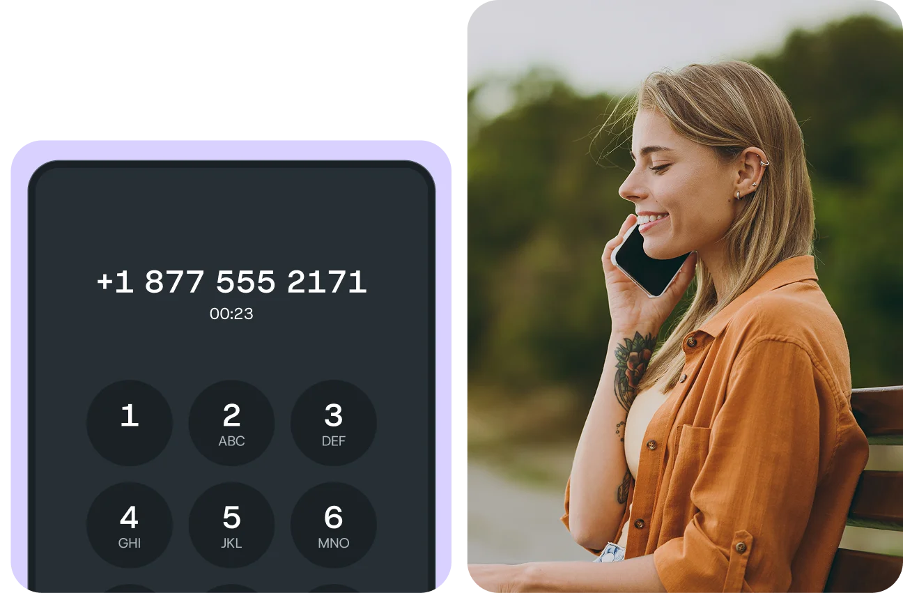 Get an 877 Phone Number | Sinch