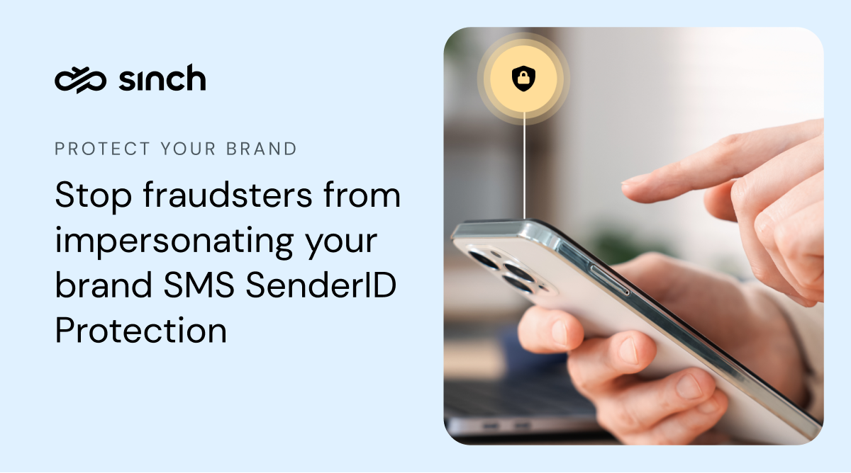 SMS SenderID Protection | Sinch