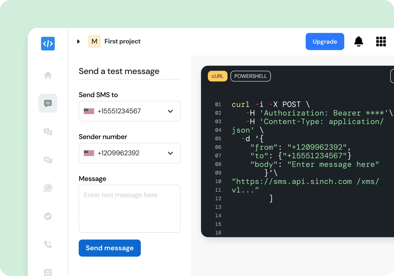 Image for Test SMS integrations in minutes with a free texting sandbox