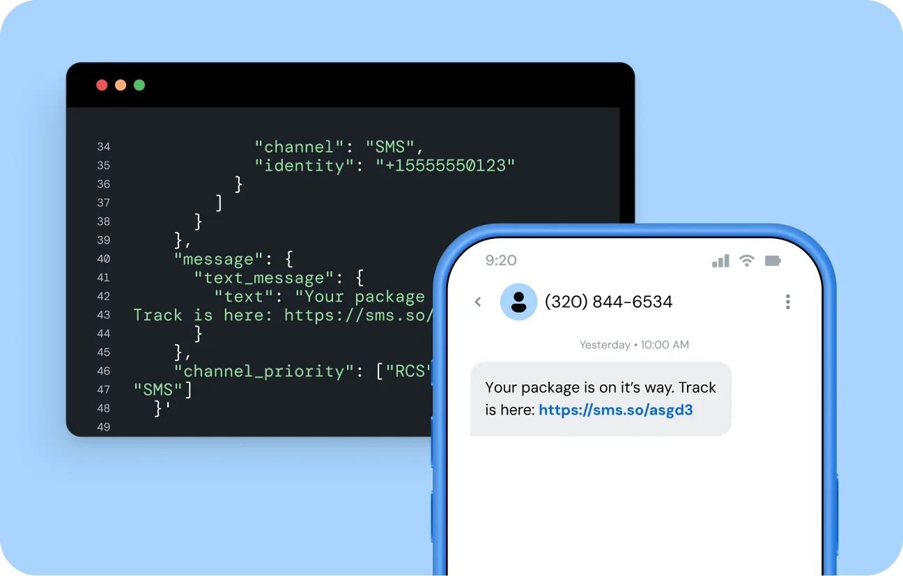 Image for Build it once with Sinch’s reliable business messaging APIs