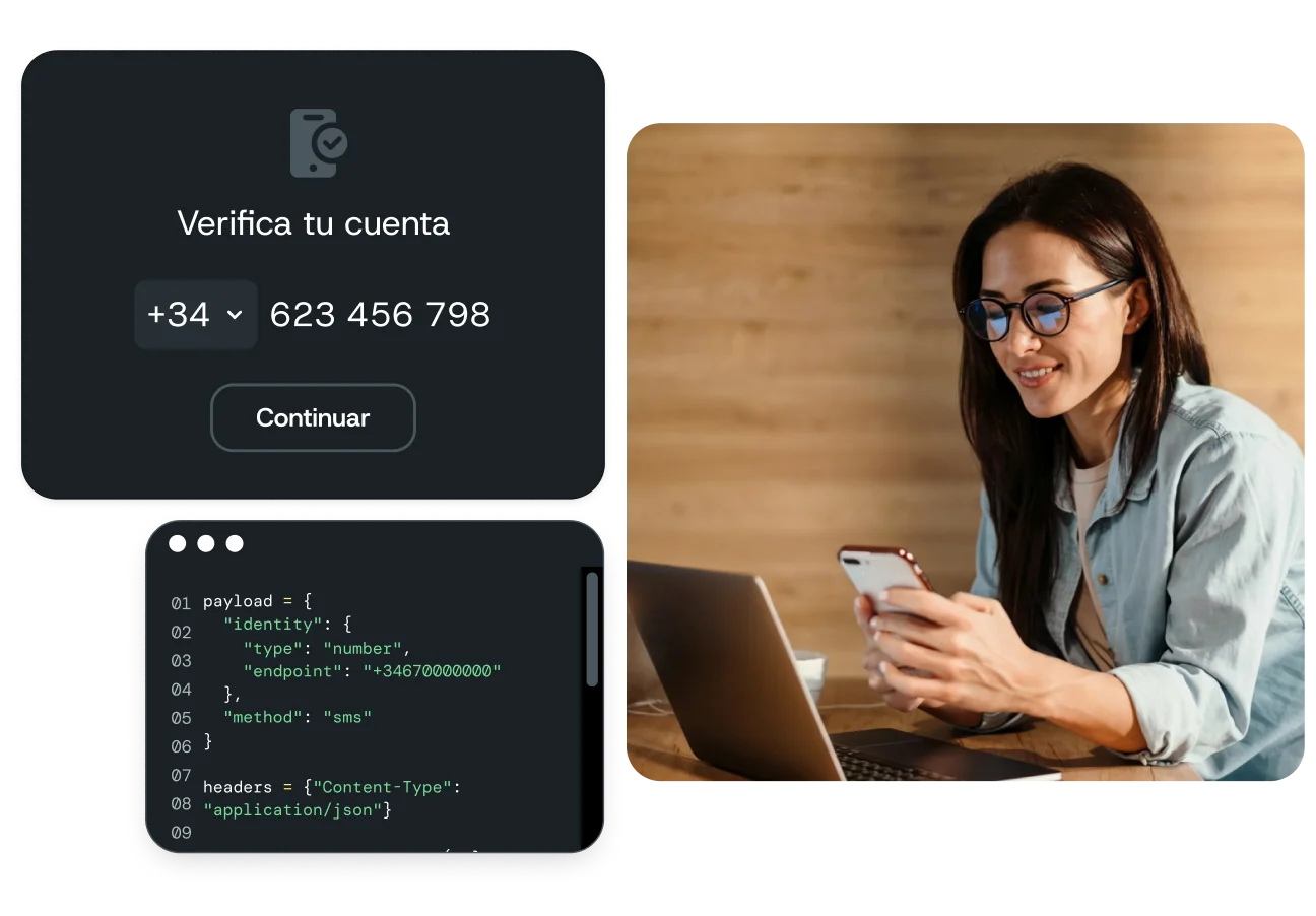 Imagen para API de mensajería, email y voz