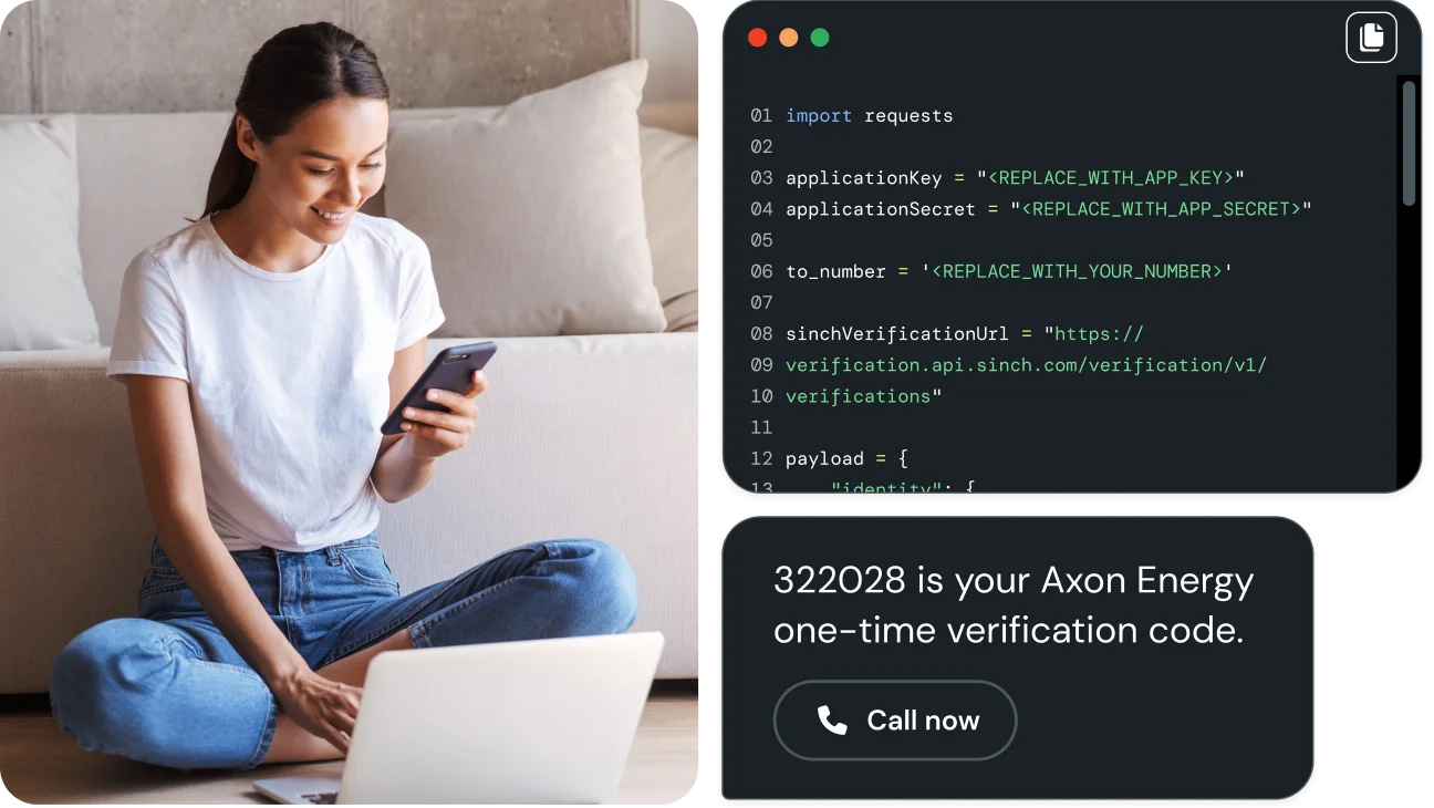 Identity & Verification Solutions Across SMS, Phone Calls, and More | Sinch