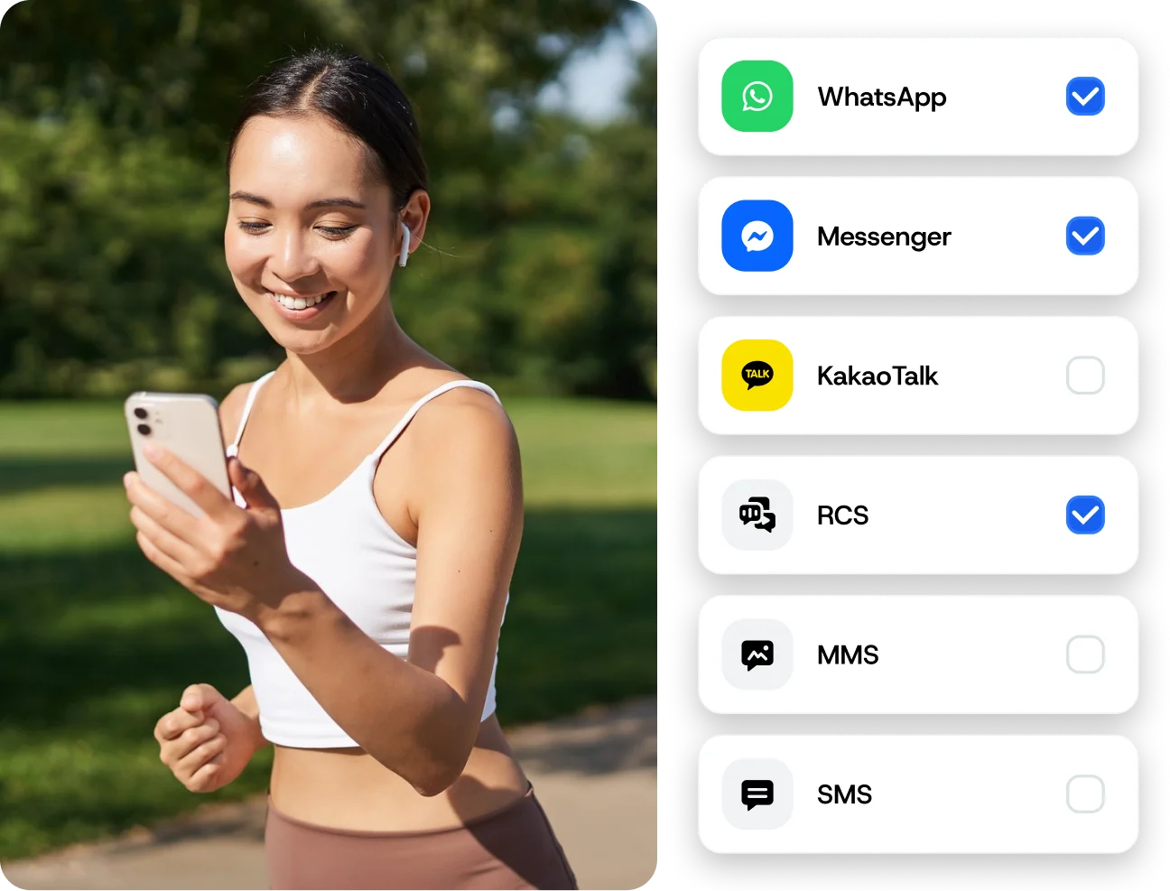 Image for Connect to 14 messaging channels