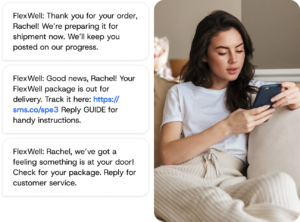 Automated Review Text Message Example 35 automated text message examples - Sinch Engage