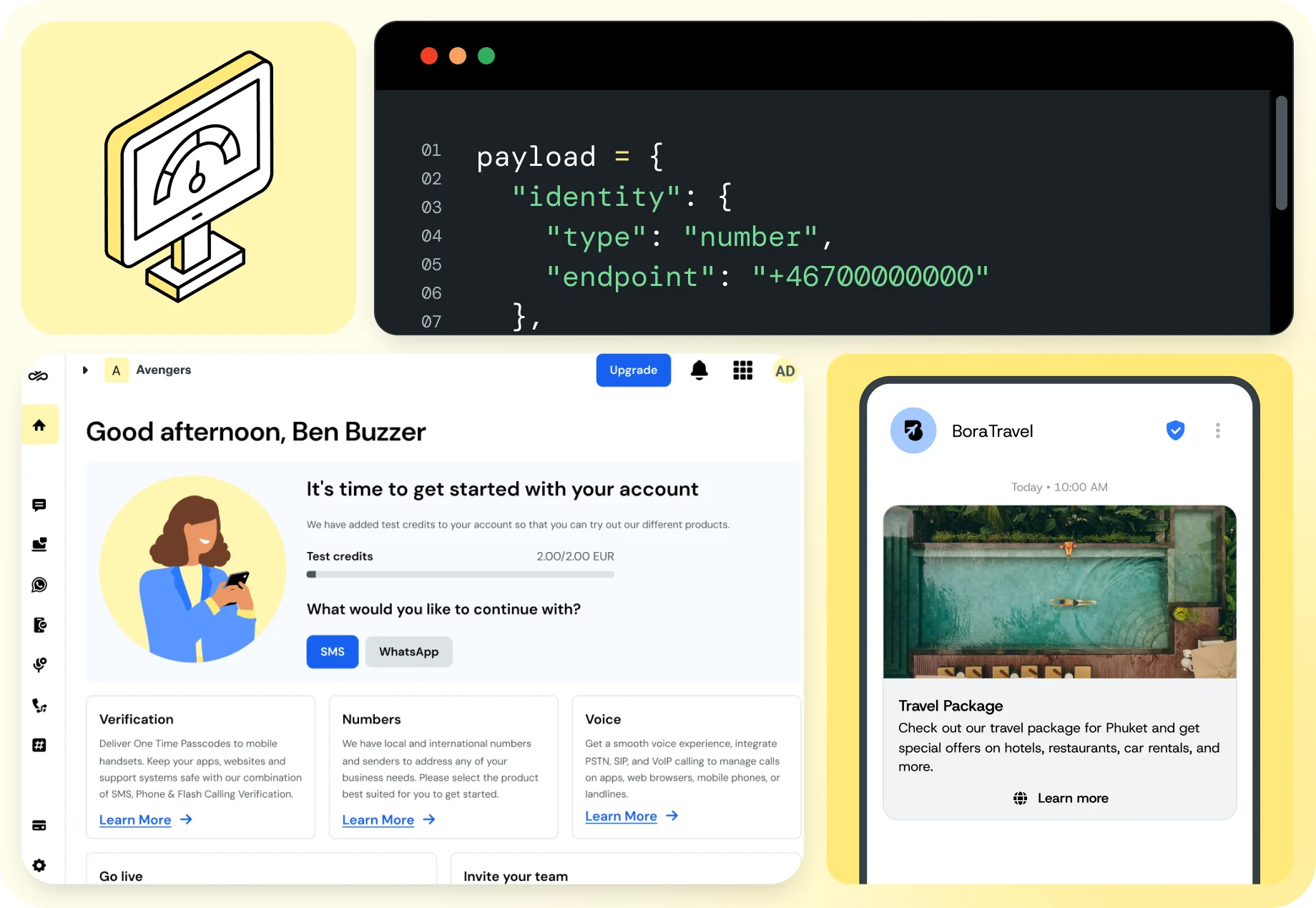 Image for One self-service dashboard. Every channel. Built for developers.