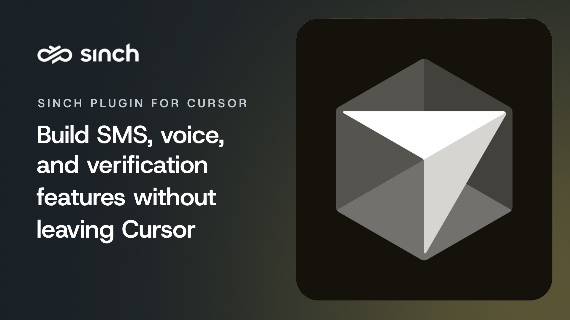 Image for Build SMS, voice, and verification features without leaving Cursor 