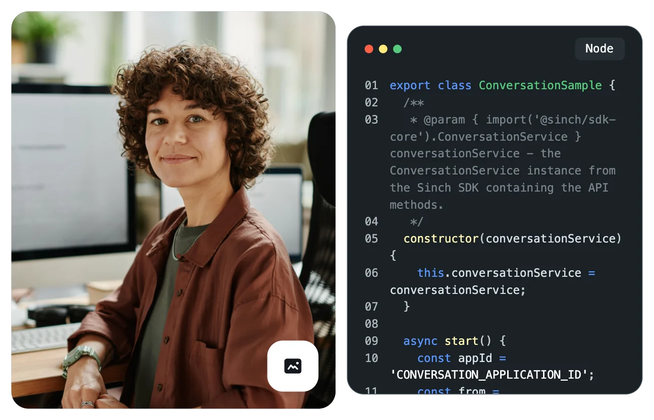 Image for Sinch SDKs: Build in the language you already use