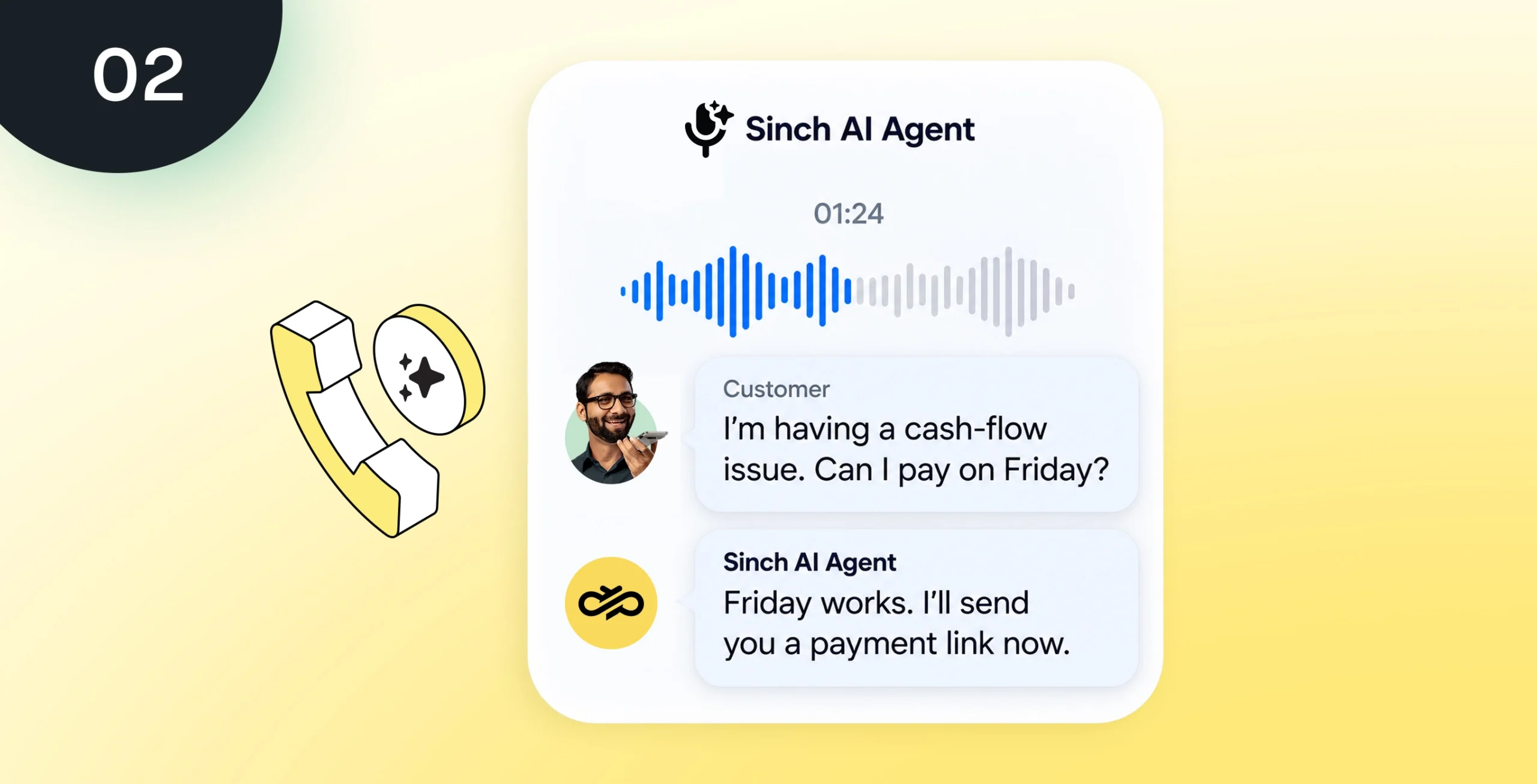 Image for Voice - (The agent calls)